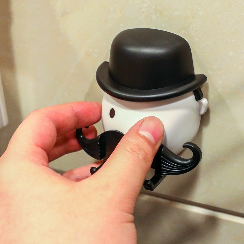GripMount Shaver Holder – No-Drill Wall Hook